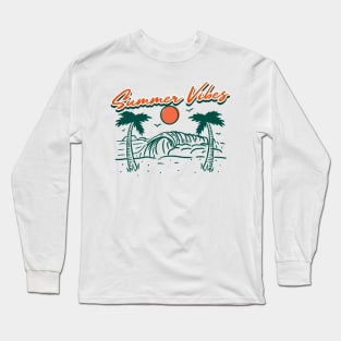 Summer Vibes T-Shirt Long Sleeve T-Shirt